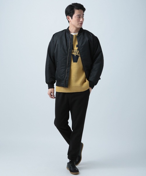BAYFLOW(ベイフロー)の「ウーリージョグパンツ(その他パンツ・メンズ・ブラック/グレー/ダークブラウン・MEDIUM/LARGE)」の7枚目の写真