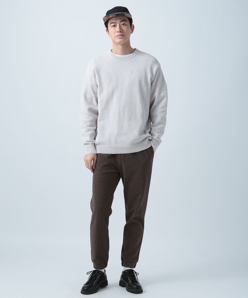 BAYFLOW(ベイフロー)の「ウーリージョグパンツ(その他パンツ・メンズ・ブラック/グレー/ダークブラウン・MEDIUM/LARGE)」の9枚目の写真