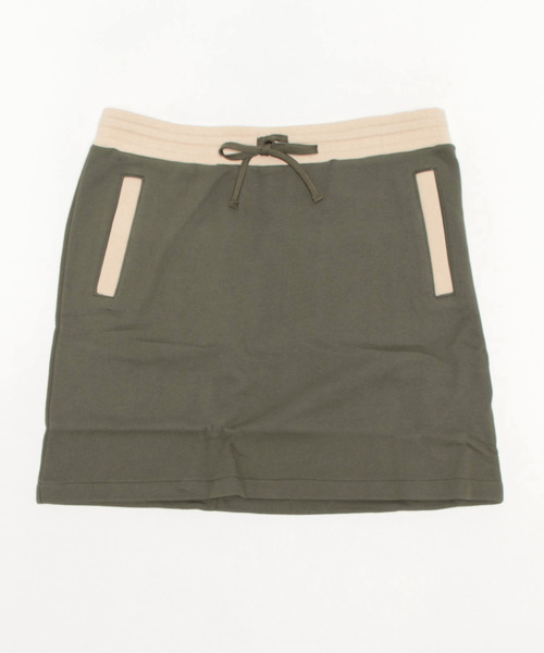 GIORDANO（ジョルダーノ）の「[ CALLEJERA ] PANEL SWEAT SKIRT（スカート・レディース・チャコールグレー/カーキ/ネイビー・1/2）」の9枚目の写真