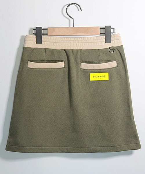 GIORDANO（ジョルダーノ）の「[ CALLEJERA ] PANEL SWEAT SKIRT（スカート・レディース・チャコールグレー/カーキ/ネイビー・1/2）」の10枚目の写真