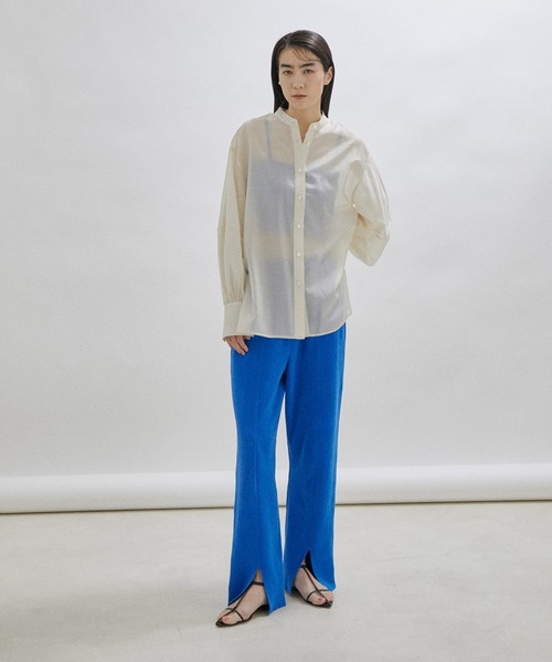 SALON adam et rope'（サロン アダム エ ロペ）の「【オーガニックコットン】パッド付きチューブトップ-CreamyCotton /クリーミーコットン-（チューブトップ・レディース・ホワイト/ブルー系その他4/ベージュ/ブラック系その他・FREE）」の11枚目の写真