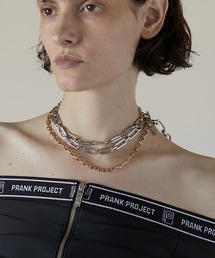 PRANK PROJECT | バイカラーチェーンネックレス/Bicolor Chain Necklace(ネックレス)