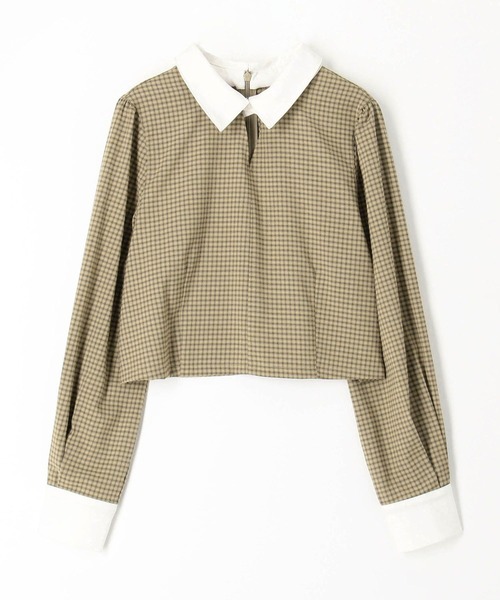 179/WG(イチナナキュウダブルジー)の「クレリックセットアップワンピース(ワンピース・レディース・グレー/グレー系/ベージュ/ベージュ系・MEDIUM)」の8枚目の写真