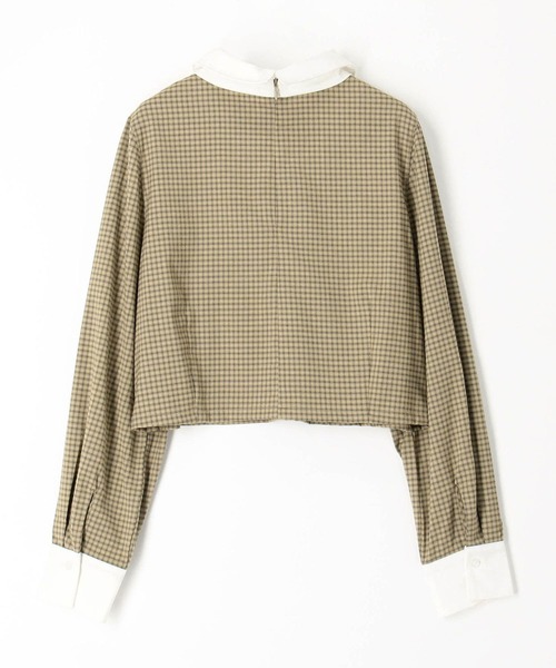 179/WG(イチナナキュウダブルジー)の「クレリックセットアップワンピース(ワンピース・レディース・グレー/グレー系/ベージュ/ベージュ系・MEDIUM)」の9枚目の写真