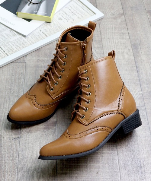 LibertyDoll（リバティードール）の「ポインテッドローヒールブーツ（ブーツ・レディース・ダークブラウン系2/ダークブラウン系4/キャメル/ブラック系1/ブラック系3/ブラック系4/ダークブラウン系3/グレー系1/ブラック系6/ブラック系5/ブラック系7/アイボリー系2/グレー系2/ブラック系2/ダークブラウン系1/アイボリー系1・LL/S/M/L/SS/3L）」の16枚目の写真