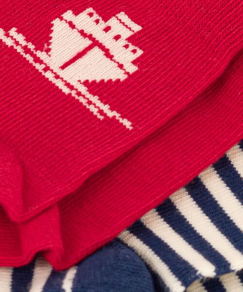 PETIT BATEAU(プチバトー)の「ソックス2枚組(ソックス/靴下・キッズ・その他・6m-12m/18m-36m)」の4枚目の写真