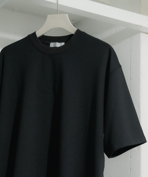 SENSE OF PLACE by URBAN RESEARCH(センスオブプレイスバイアーバンリサーチ)の「シシュウポンチショートスリーブTシャツ(Tシャツ/カットソー・メンズ・ライトカーキ/ライトベージュ/ブラック/ホワイト/チャコールグレー/オリーブ/ブルー/ブラック系その他/ホワイト系その他/ピンク/ライトブルー/グリーン系その他/パープル・MEDIUM/LARGE)」の14枚目の写真