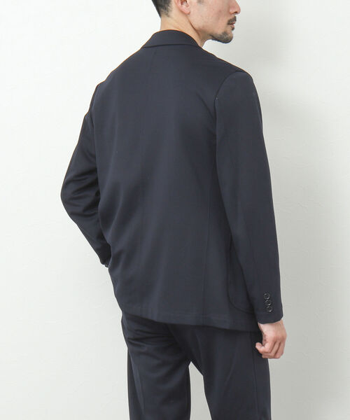 NOLLEY'S goodman（ノーリーズグッドマン）の「《セットアップ対応》ストレッチジャージ ジャケット（テーラードジャケット・メンズ・ネイビー/グレー・S/M/L/XL）」の20枚目の写真