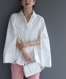 いまドキッ!! スリットスリーブシャツ トップス