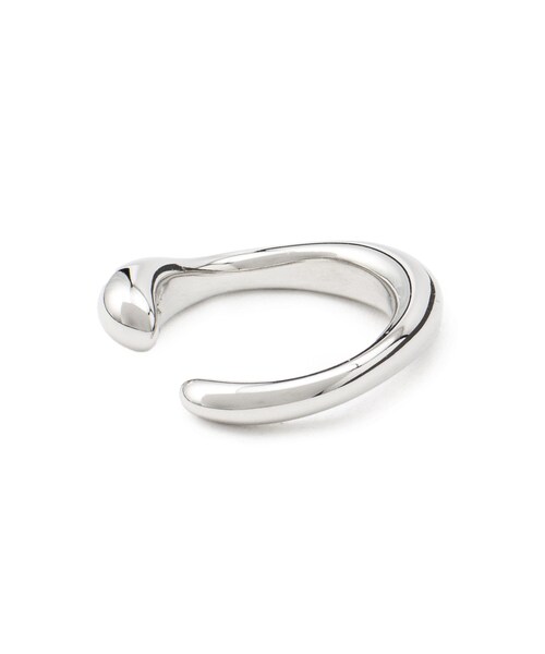 tk.TAKEO KIKUCHI（ティーケータケオキクチ）の「◆ぷっくりピンキーリング＆イヤカフ（リング・メンズ・シルバー系4/シルバー/ゴールド/シルバー系5/ゴールド系5・08）」の6枚目の写真