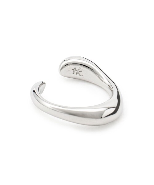 tk.TAKEO KIKUCHI（ティーケータケオキクチ）の「◆ぷっくりピンキーリング＆イヤカフ（リング・メンズ・シルバー系4/シルバー/ゴールド/シルバー系5/ゴールド系5・08）」の11枚目の写真