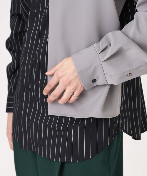 tk.TAKEO KIKUCHI（ティーケータケオキクチ）の「◆ぷっくりピンキーリング＆イヤカフ（リング・メンズ・シルバー系4/シルバー/ゴールド/シルバー系5/ゴールド系5・08）」の15枚目の写真