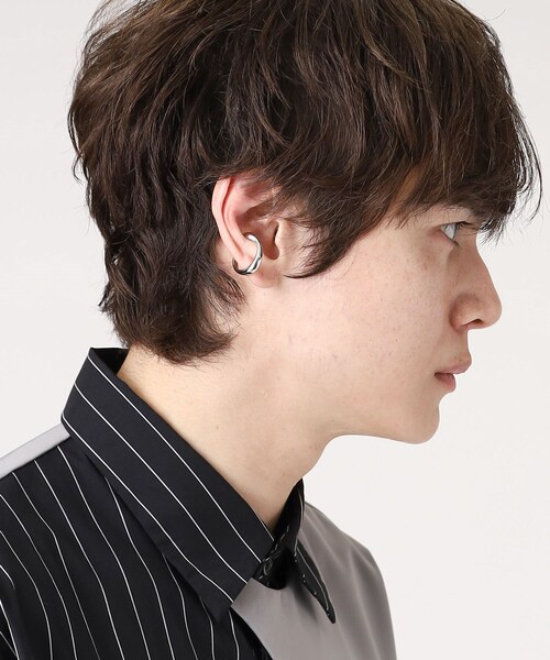 tk.TAKEO KIKUCHI（ティーケータケオキクチ）の「◆ぷっくりピンキーリング＆イヤカフ（リング・メンズ・シルバー系4/シルバー/ゴールド/シルバー系5/ゴールド系5・08）」の16枚目の写真