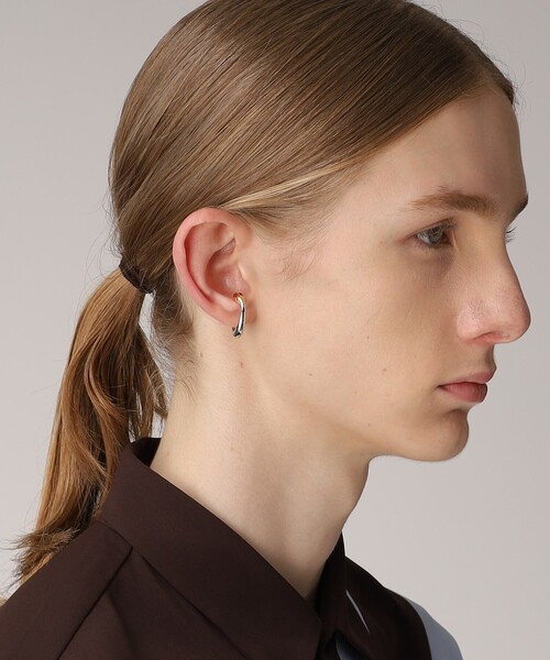 tk.TAKEO KIKUCHI（ティーケータケオキクチ）の「◆ぷっくりピンキーリング＆イヤカフ（リング・メンズ・シルバー系4/シルバー/ゴールド/シルバー系5/ゴールド系5・08）」の18枚目の写真