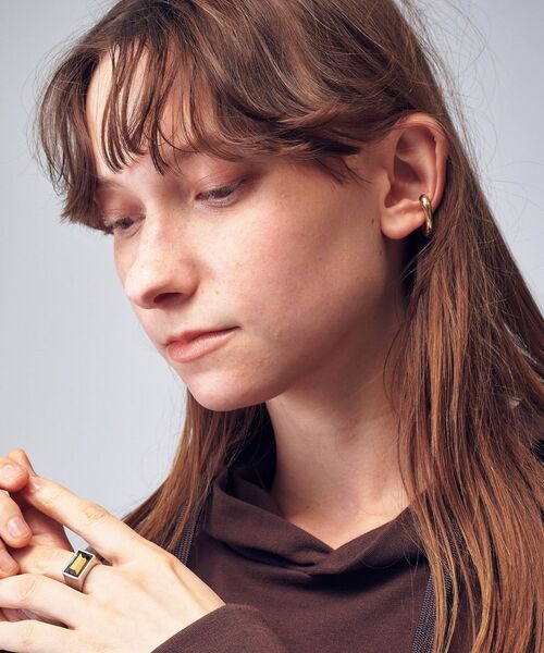 tk.TAKEO KIKUCHI（ティーケータケオキクチ）の「◆ぷっくりピンキーリング＆イヤカフ（リング・メンズ・シルバー系4/シルバー/ゴールド/シルバー系5/ゴールド系5・08）」の19枚目の写真