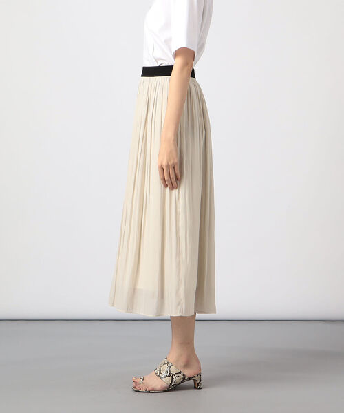 NOLLEY’S（ノーリーズ）の「割繊プリーツスカート（スカート・レディース・ネイビー/オフホワイト/ホワイト系その他5・36/38）」の22枚目の写真