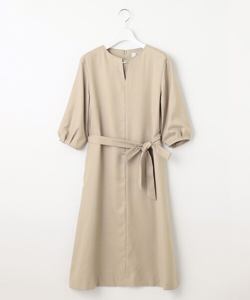 J.PRESS(ジェイプレス)の「【セットアップ対応・洗える・UVケア・速乾】 OXIJEWELストレッチ ワンピース(ワンピース・レディース・ライトグレー系/ベージュ系/ネイビー系・T15/T13)」の13枚目の写真
