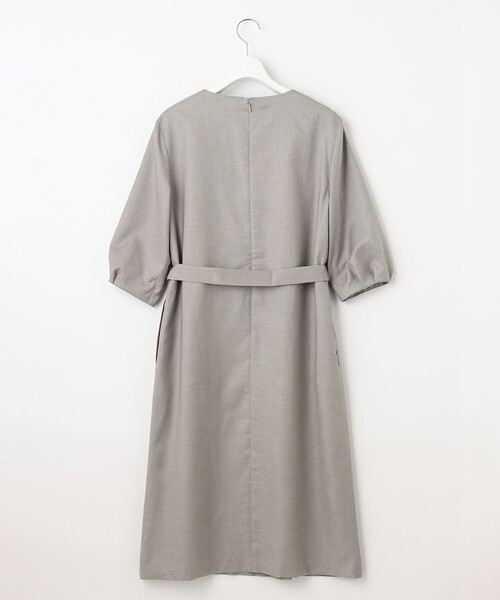 J.PRESS(ジェイプレス)の「【セットアップ対応・洗える・UVケア・速乾】 OXIJEWELストレッチ ワンピース(ワンピース・レディース・ライトグレー系/ベージュ系/ネイビー系・T15/T13)」の16枚目の写真
