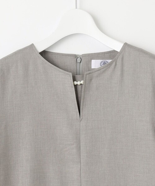 J.PRESS(ジェイプレス)の「【セットアップ対応・洗える・UVケア・速乾】 OXIJEWELストレッチ ワンピース(ワンピース・レディース・ライトグレー系/ベージュ系/ネイビー系・T15/T13)」の17枚目の写真