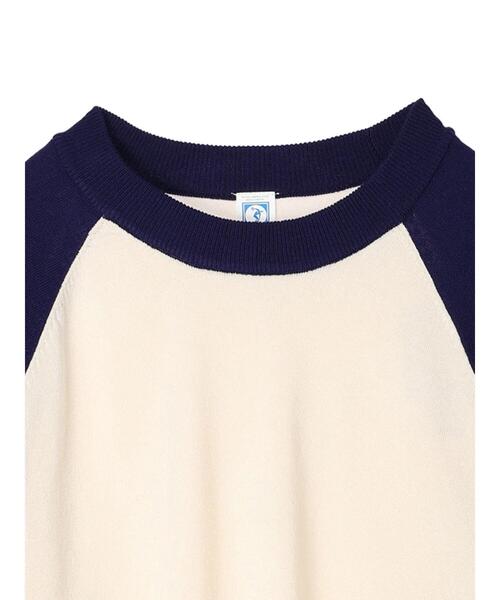 DISCUS ATHLETIC（ディスカス　アスレチック）の「DISCUS ハイツイストラグランニットプルオーバーA（ニット/セーター・レディース・ネイビー/ブラック・FREE）」の17枚目の写真