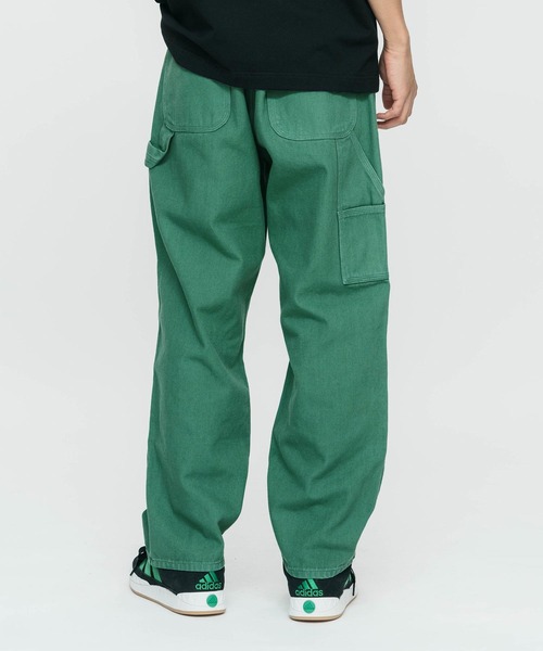 XLARGE(エクストララージ)の「GARMENT DYED DOUBLE KNEE PANTS(その他パンツ・メンズ・ブルー/ブラック/グリーン・30inch/32inch/34inch/36inch)」の4枚目の写真
