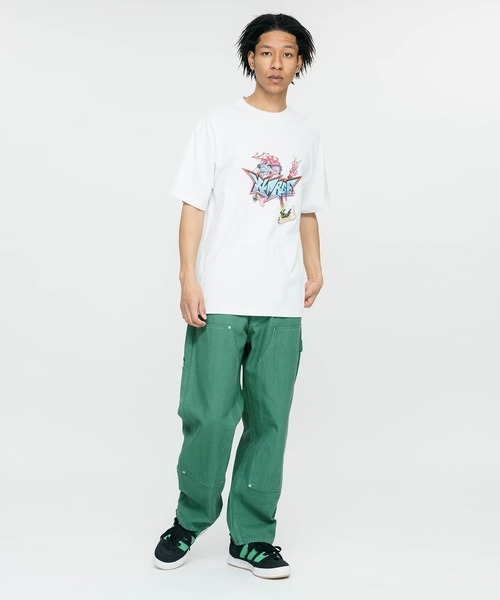 XLARGE(エクストララージ)の「GARMENT DYED DOUBLE KNEE PANTS(その他パンツ・メンズ・ブルー/ブラック/グリーン・30inch/32inch/34inch/36inch)」の18枚目の写真