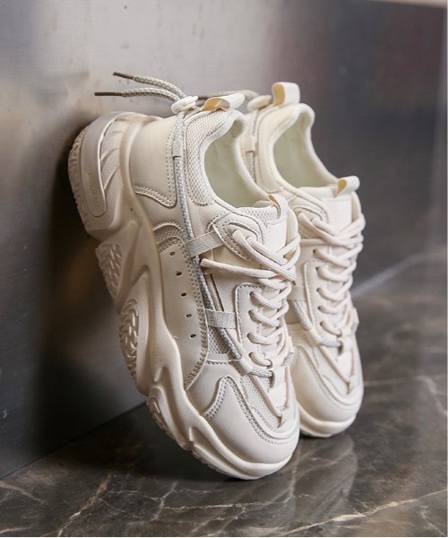 Burner(バーナー)の「【OKUOKU 0909】 厚底スニーカー oku-shoes-687453452291-45 U(スニーカー・レディース・A/B/C・35/36/37/40/39/38)」の3枚目の写真