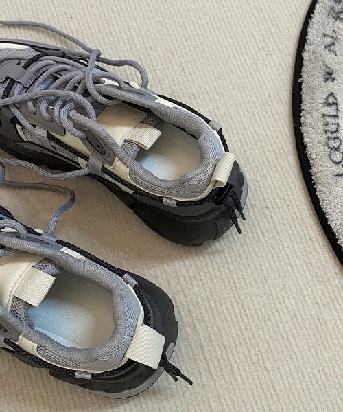 Burner(バーナー)の「【OKUOKU 0909】 厚底スニーカー oku-shoes-687453452291-45 U(スニーカー・レディース・A/B/C・35/36/37/40/39/38)」の11枚目の写真