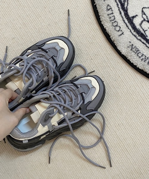 Burner(バーナー)の「【OKUOKU 0909】 厚底スニーカー oku-shoes-687453452291-45 U(スニーカー・レディース・A/B/C・35/36/37/40/39/38)」の12枚目の写真