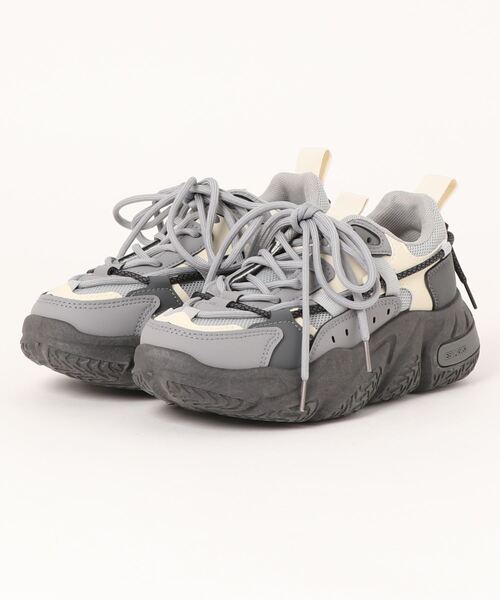 Burner(バーナー)の「【OKUOKU 0909】 厚底スニーカー oku-shoes-687453452291-45 U(スニーカー・レディース・A/B/C・35/36/37/40/39/38)」の15枚目の写真