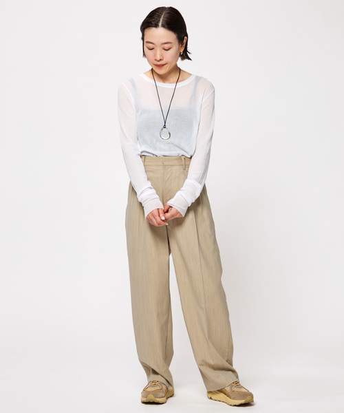 Garden of Eden（ガーデンオブエデン）の「【GARDEN OF EDEN/ガーデン オブ エデン】String necklace(ring)（ネックレス・レディース・シルバー・FREE）」の4枚目の写真