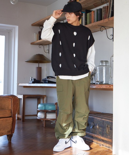 PAGEBOY（ページボーイ）の「PAGEBOYLIM/サーモハンチング（ハンチング/ベレー帽・レディース・オフホワイト/ベージュ/ブラック・FREE）」の15枚目の写真