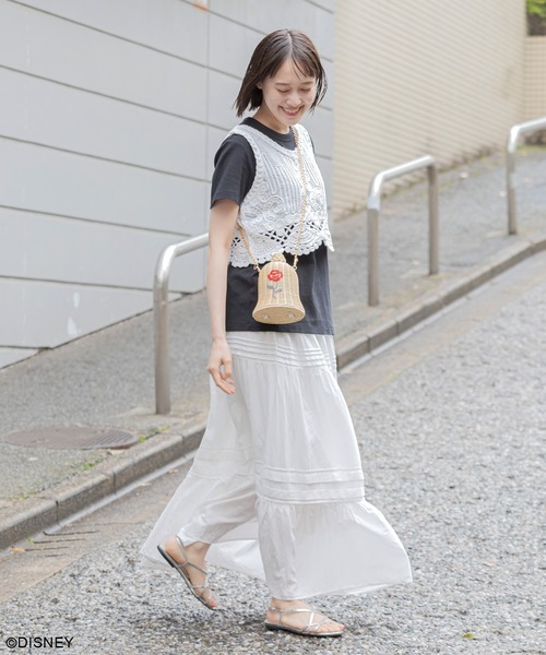 ACCOMMODE（アコモデ）の「【WEB限定】美女と野獣　ローズドームラタンショルダーバッグ（かごバッグ・レディース・ナチュラル・FREE）」の20枚目の写真