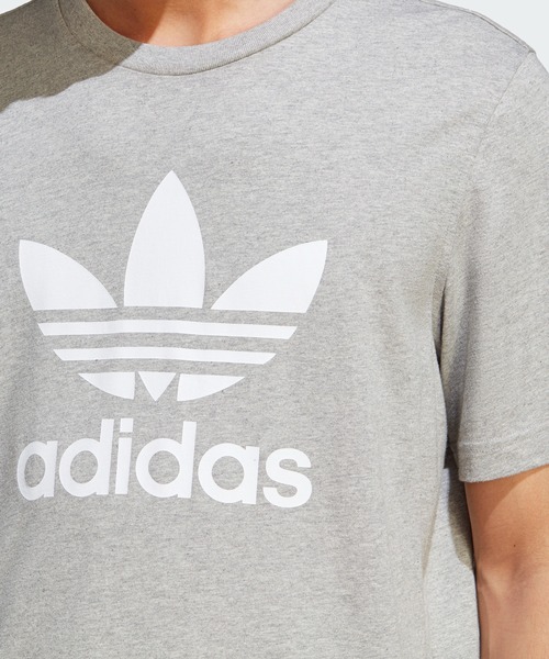 adidas(アディダス)の「アディカラー クラシックス トレフォイル Tシャツ / アディダスオリジナルス adidas Originals(Tシャツ/カットソー・メンズ・グレー/ブラック/グリーン/ホワイト×ブルー/ホワイト×レッド・X-LARGE/LARGE/MEDIUM/XX-LARGE/SMALL/X-SMALL/3XL)」の11枚目の写真