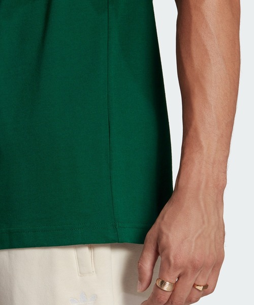 adidas(アディダス)の「アディカラー クラシックス トレフォイル Tシャツ / アディダスオリジナルス adidas Originals(Tシャツ/カットソー・メンズ・グレー/ブラック/グリーン/ホワイト×ブルー/ホワイト×レッド・X-LARGE/LARGE/MEDIUM/XX-LARGE/SMALL/X-SMALL/3XL)」の15枚目の写真