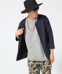 RAGEBLUE | ポンチZIPカーディガン7分袖/565107(カーディガン/ボレロ)