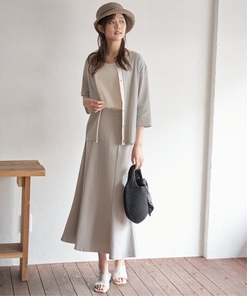 ikka（イッカ）の「雑材ブリムアップハット（ハット・レディース・グレー/オフホワイト/キャメル・FREE）」の22枚目の写真