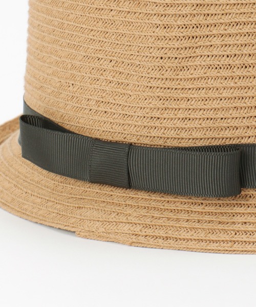 ikka（イッカ）の「雑材ブリムアップハット（ハット・レディース・グレー/オフホワイト/キャメル・FREE）」の4枚目の写真