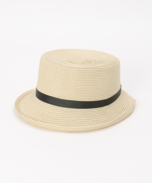 ikka（イッカ）の「雑材ブリムアップハット（ハット・レディース・グレー/オフホワイト/キャメル・FREE）」の8枚目の写真