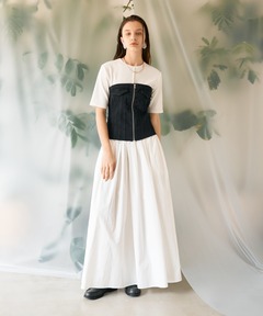 Docking Knit Balloon Dress（ワンピース）｜Her lip to（ハー