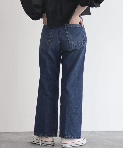 fredy emue（フレディエミュ）の「【fredyemueフレディエミュ】センタープレスストレートデニム（デニムパンツ・レディース・サックスブルー/ネイビー・36/38）」の17枚目の写真