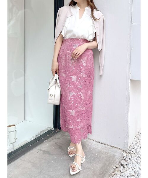 MERCURYDUO（マーキュリーデュオ）の「2WAYラッフルスキッパーシャツ（シャツ/ブラウス・レディース・その他1/オフホワイト/ブルー・FREE）」の9枚目の写真