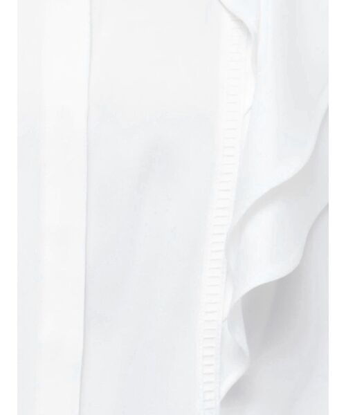 MERCURYDUO（マーキュリーデュオ）の「2WAYラッフルスキッパーシャツ（シャツ/ブラウス・レディース・その他1/オフホワイト/ブルー・FREE）」の15枚目の写真