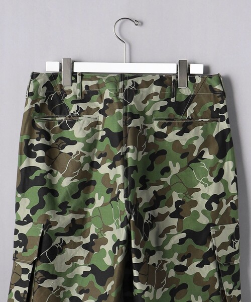Scye(サイ)の「<Scye> カモフラージュプリント カーゴパンツ(カーゴパンツ・メンズ・オリーブ・38)」の8枚目の写真