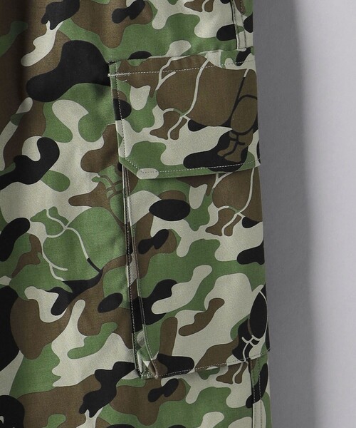 Scye(サイ)の「<Scye> カモフラージュプリント カーゴパンツ(カーゴパンツ・メンズ・オリーブ・38)」の4枚目の写真