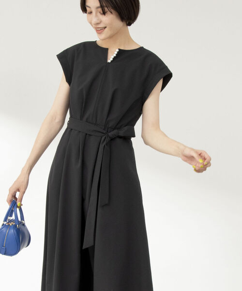 NOLLEY'S sophi ノーリーズソフィ 23SS 袖フリルワンピース NOLLEY'S Sophi（ノーリーズソフィ）の「袖フリルワンピース