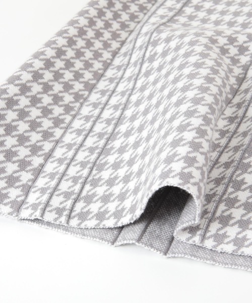 UR'S（ユアーズ）の「千鳥柄ジャガードニットスカート（スカート・レディース・ホワイト系その他/ホワイト系その他2・S/L/M）」の18枚目の写真