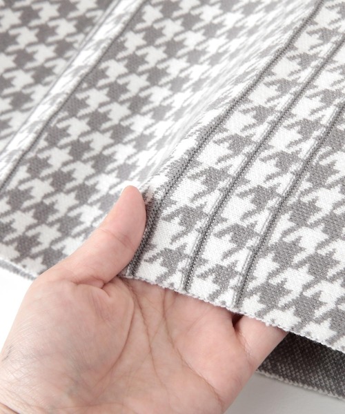 UR'S（ユアーズ）の「千鳥柄ジャガードニットスカート（スカート・レディース・ホワイト系その他/ホワイト系その他2・S/L/M）」の19枚目の写真
