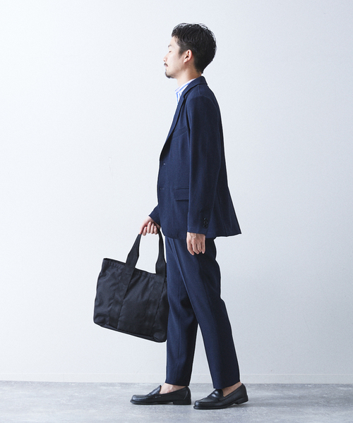 417 EDIFICE（フォーワンセブンエディフィス）の「”吸水速乾” カラミ ストライプ ワンピース バンド ショートスリーブシャツ（シャツ/ブラウス・メンズ・ブルー系その他・MEDIUM/LARGE/SMALL）」の18枚目の写真