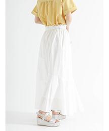 Te chichi | イレギュラーティアードマキシスカート(スカート)